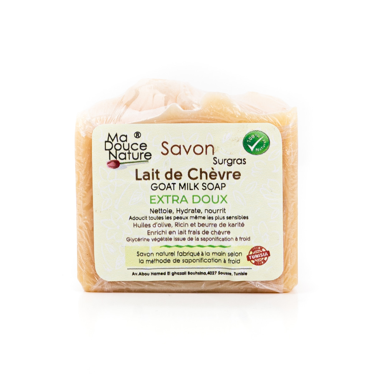 Savon Lait De Chevre Savon Visage - Produit Naturel Au beurre De